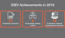 IDEV achievements in 2019